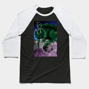 High Rise Dragon Baseball T-Shirt